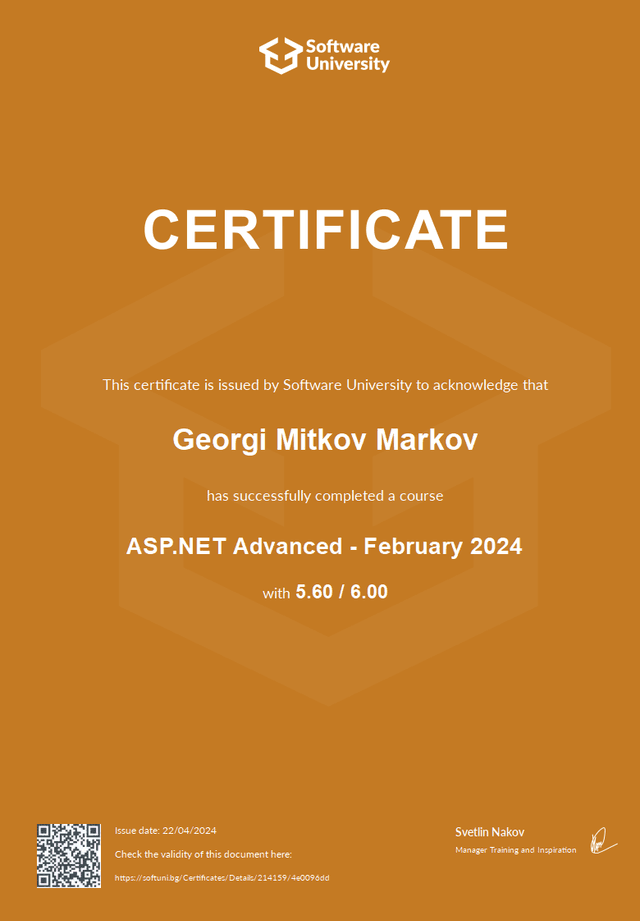 ASP.NET Advanced