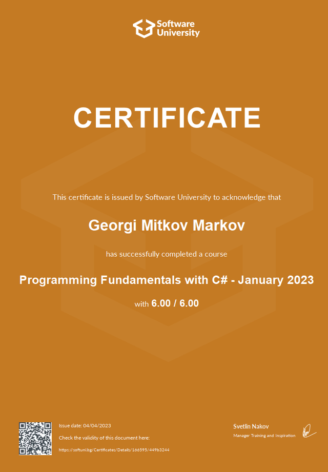 C# Fundamentals