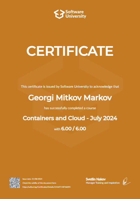 Container and Cloud