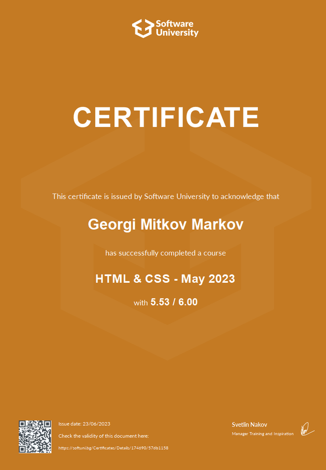 HTML & CSS