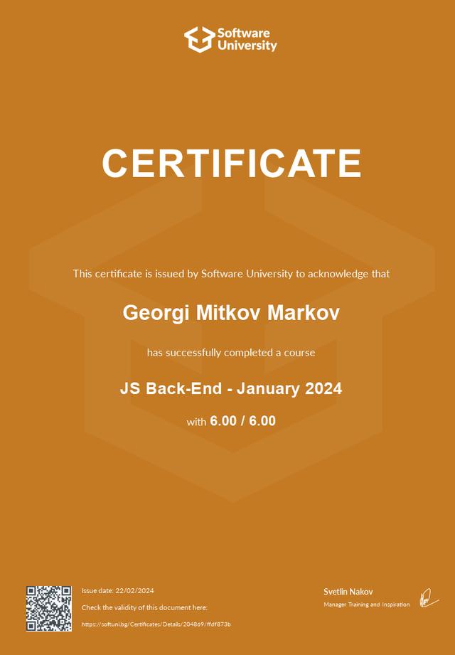 JS Back-End